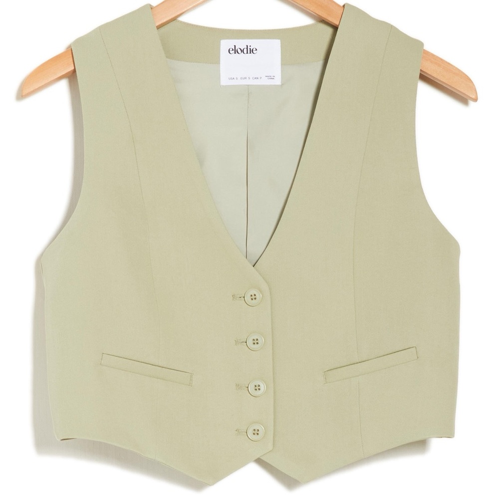 Nordstrom’s Elodie V-Neck Suiting Vest